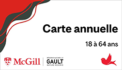 Carte annuelle - 18-64 ans